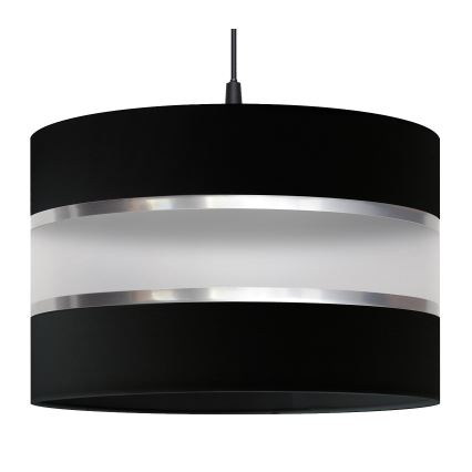 Kattokruunu johdossa HELEN 1xE27/15W/230V musta