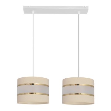 Kattokruunu johdossa HELEN 2xE27/15W/230V kerma