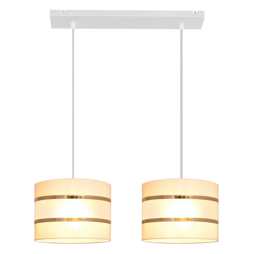 Kattokruunu johdossa HELEN 2xE27/15W/230V kerma