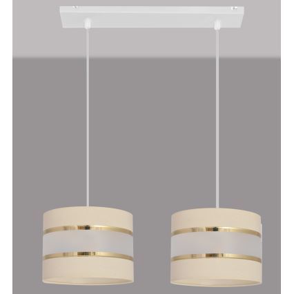 Kattokruunu johdossa HELEN 2xE27/15W/230V kerma