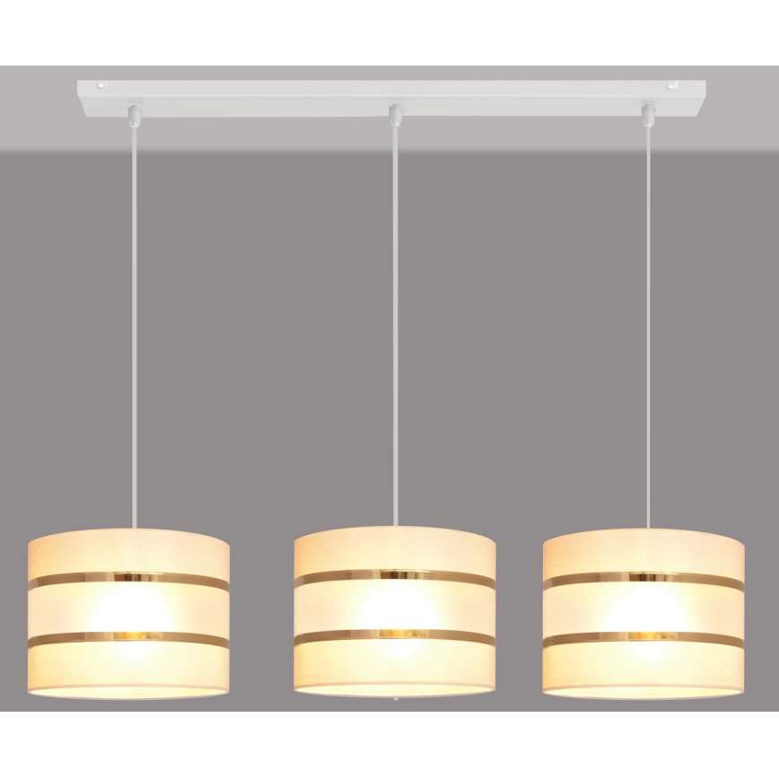 Kattokruunu johdossa HELEN 3xE27/15W/230V kerma