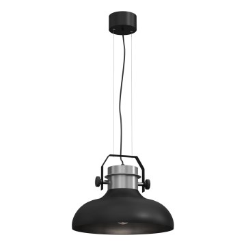 Kattokruunu johdossa HELSING 1xE27/60W/230V matta kromi