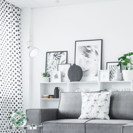 Kattokruunu johdossa IRMA 1xE14/28W/230V valkoinen