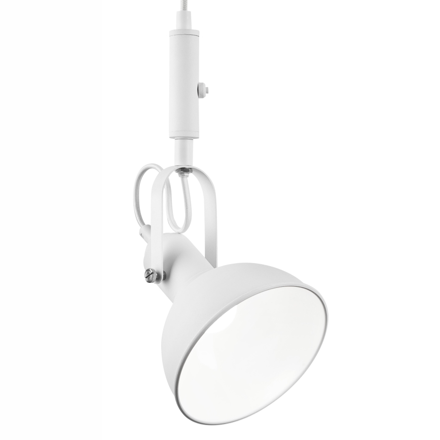 Kattokruunu johdossa IRMA 1xE14/28W/230V valkoinen