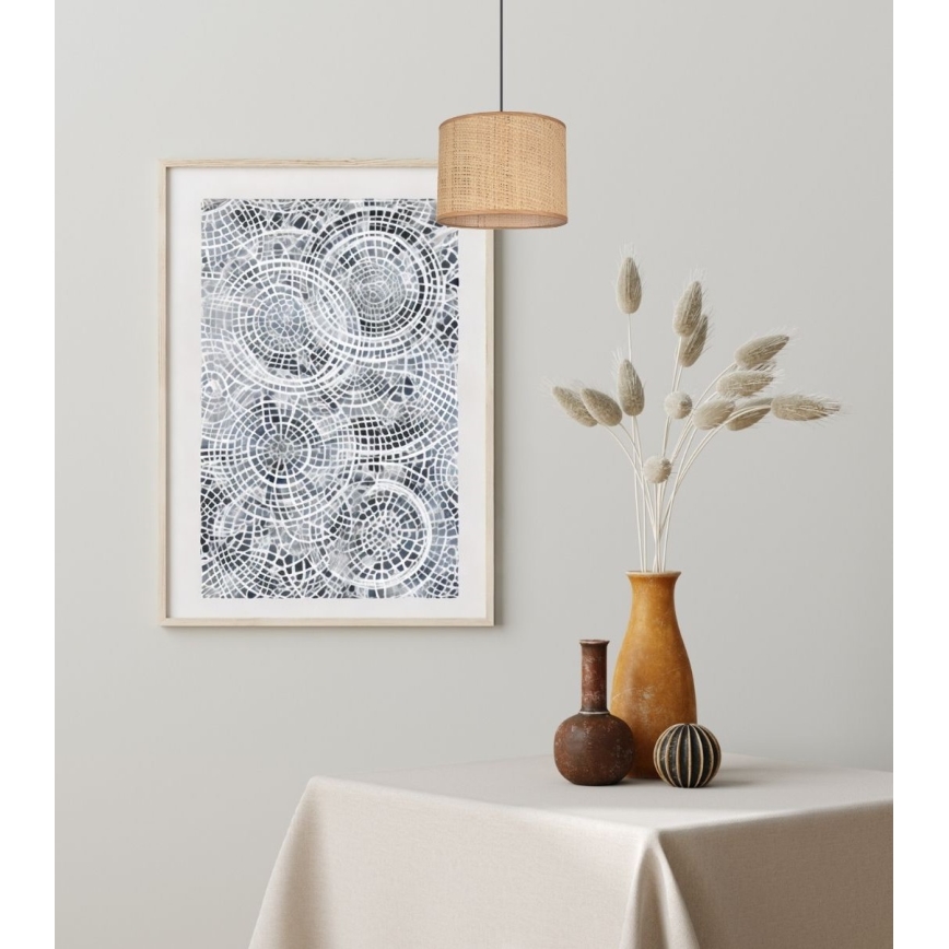 Kattokruunu johdossa IRMA 1xE27/60W/230V halkaisija 20 cm