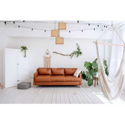 Kattokruunu johdossa IRMA 3xE27/60W/230V halkaisija 45 cm