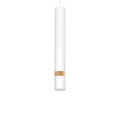 Kattokruunu johdossa JOKER WHITE WOOD 1xGU10/8W/230V