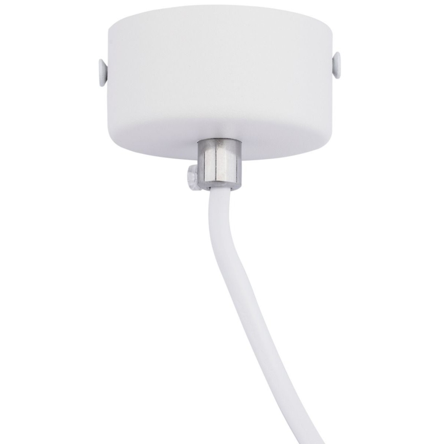 Kattokruunu johdossa KARADON 1xGU10/30W/230V 17 cm valkoinen