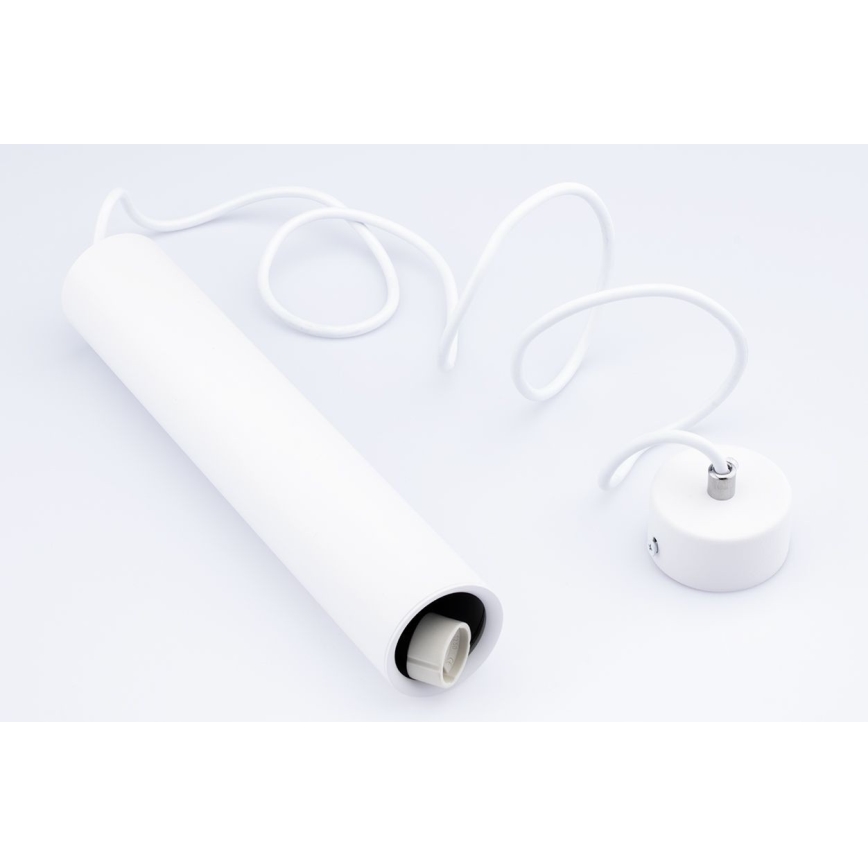 Kattokruunu johdossa KARADON 1xGU10/30W/230V 17 cm valkoinen