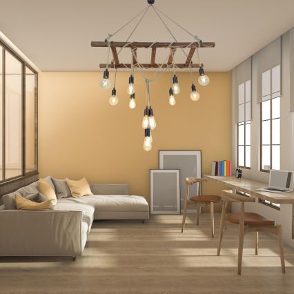 Kattokruunu johdossa MERDIVEN 12xE27/40W/230V