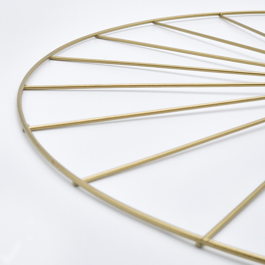 Kattokruunu johdossa MONTANA 1xE27/15W/230V halkaisija 30 cm kulta/musta