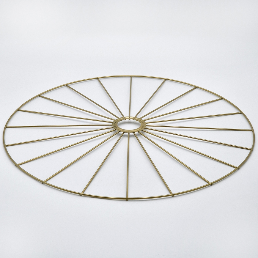 Kattokruunu johdossa MONTANA 1xE27/15W/230V halkaisija 45 cm kulta/musta