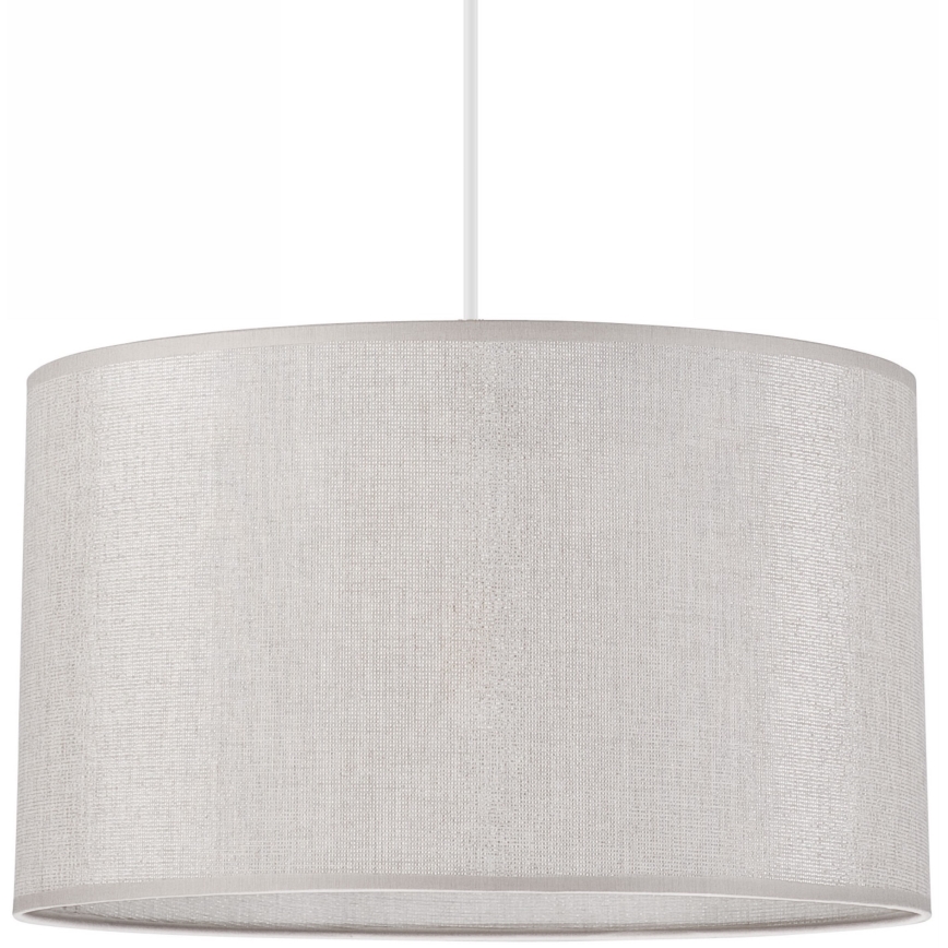 Kattokruunu johdossa MONTE 1xE27/60W/230V hopea