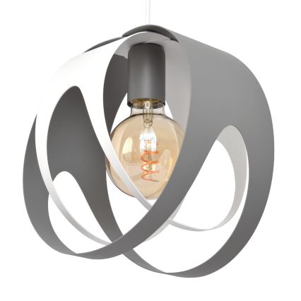 Kattokruunu johdossa MOONLIGHT 1xE27/15W/230V harmaa