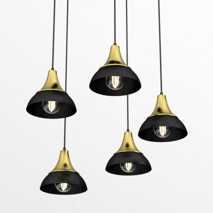 Kattokruunu johdossa NERGIS 5xE27/60W/230V