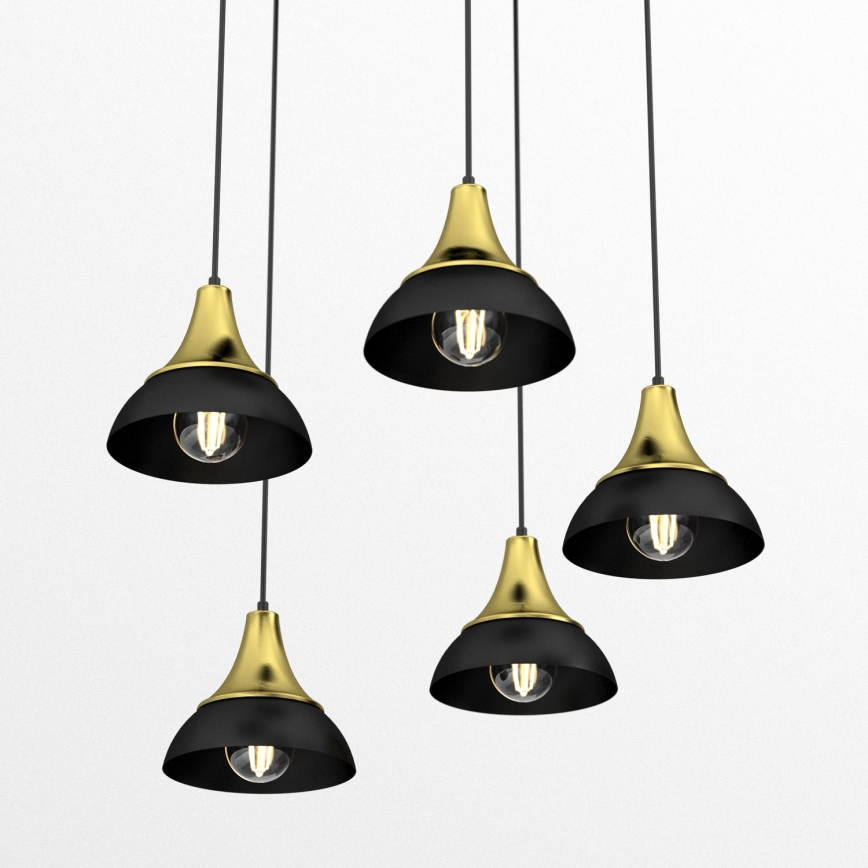 Kattokruunu johdossa NERGIS 5xE27/60W/230V