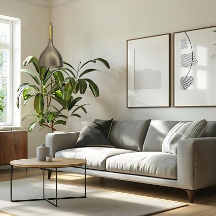 Kattokruunu johdossa NOAK 1xE27/15W/230V messinki/kulta