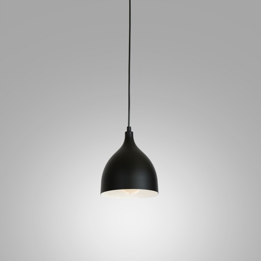 Kattokruunu johdossa NOAK 1xE27/15W/230V musta