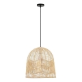 Kattokruunu johdossa PELO 1xE27/40W/230V halkaisija 40 cm rottinki