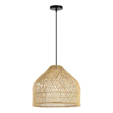 Kattokruunu johdossa PELO 1xE27/40W/230V halkaisija 40 cm rottinki