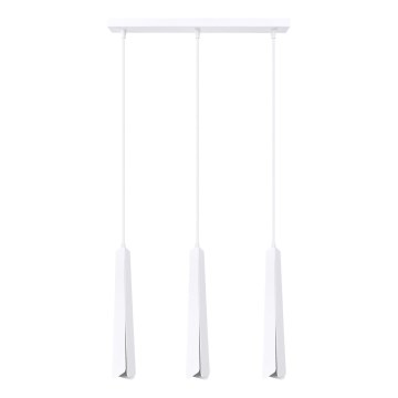 Kattokruunu johdossa PRYSM 3xG9/8W/230V valkoinen