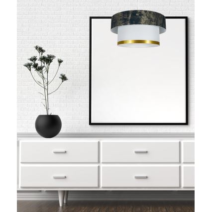 Kattokruunu johdossa RESSA 1xE27/60W/230V vihreä