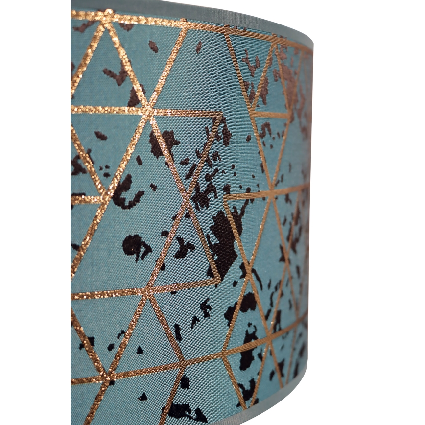 Kattokruunu johdossa REZO 1xE27/60W/230V turkoosi