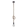 Kattokruunu johdossa ROPE 1xE27/12W/230V