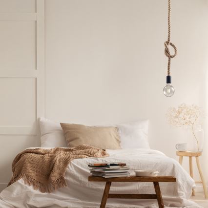 Kattokruunu johdossa ROPE 1xE27/12W/230V