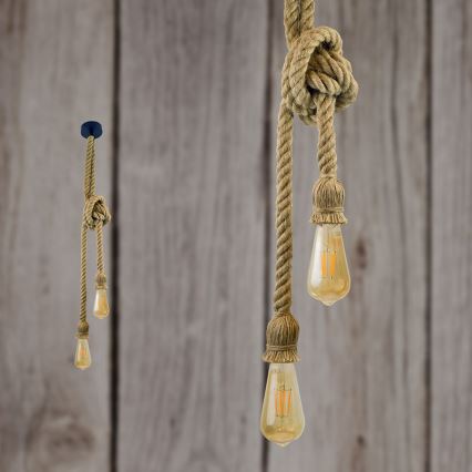 Kattokruunu johdossa ROPE 2xE27/12W/230V