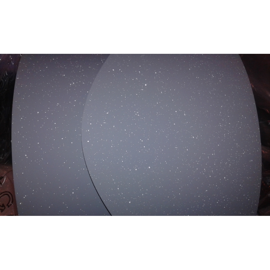 Kattokruunu johdossa SFERA 1xE27/60W/230V halkaisija 35 cm harmaa/kulta