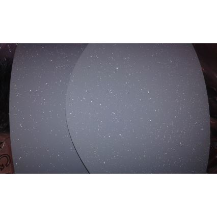 Kattokruunu johdossa SFERA 1xE27/60W/230V halkaisija 50 cm harmaa/kultainen