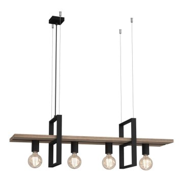 Kattokruunu johdossa SHELF 4xE27/60W/230V