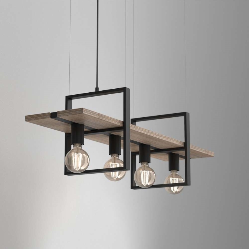 Kattokruunu johdossa SHELF 4xE27/60W/230V