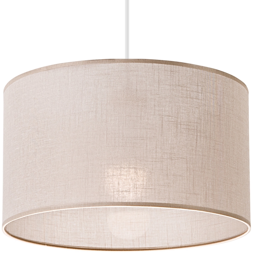 Kattokruunu johdossa SIRJA 1xE27/60W/230V beige