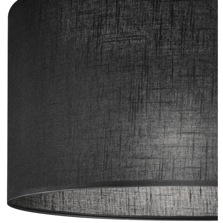 Kattokruunu johdossa SIRJA 1xE27/60W/230V musta