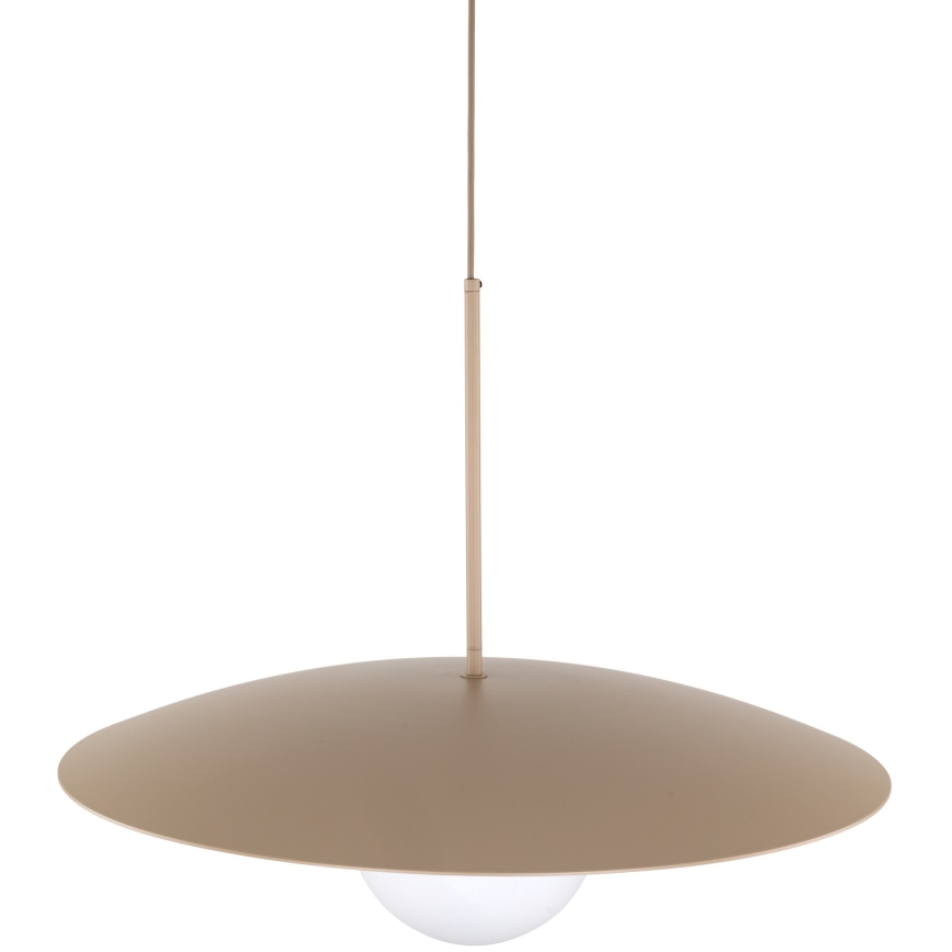 Kattokruunu johdossa SLATE 1xE27/15W/230V halkaisija 65 cm beige