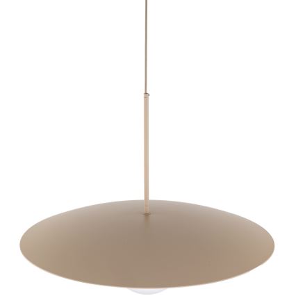 Kattokruunu johdossa SLATE 1xE27/15W/230V halkaisija 65 cm beige