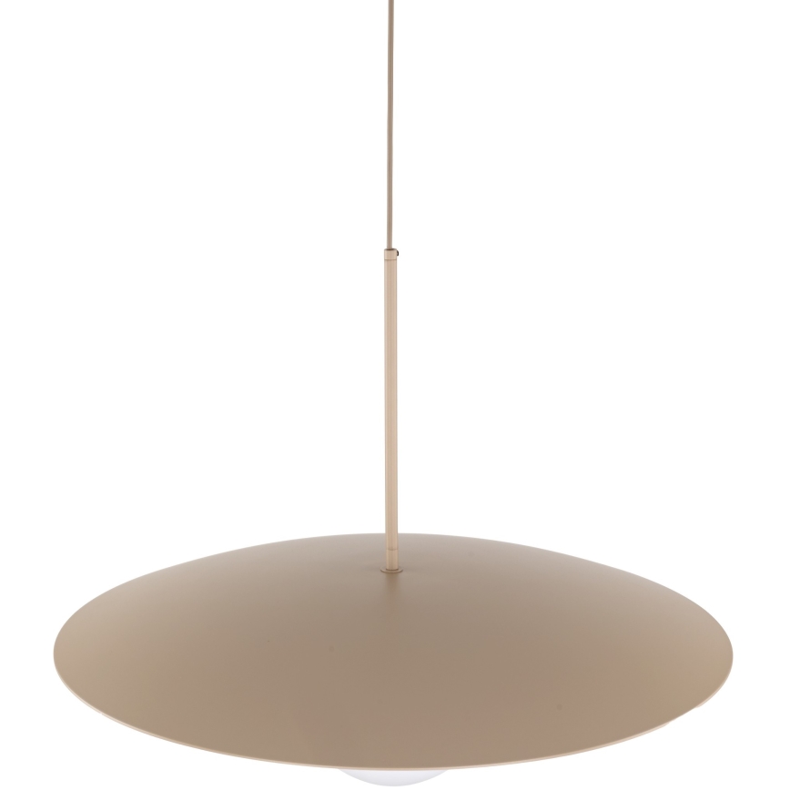 Kattokruunu johdossa SLATE 1xE27/15W/230V halkaisija 65 cm beige