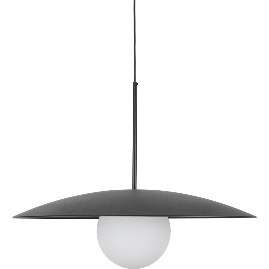 Kattokruunu johdossa SLATE 1xE27/15W/230V halkaisija 65 cm musta