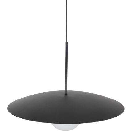 Kattokruunu johdossa SLATE 1xE27/15W/230V halkaisija 65 cm musta