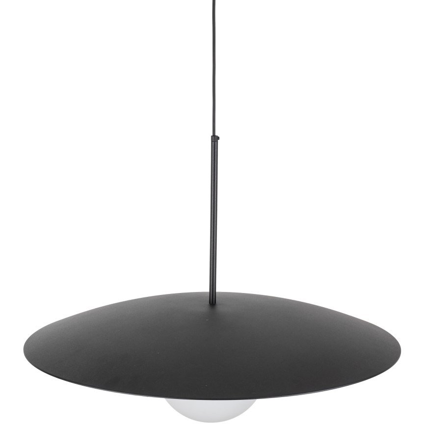 Kattokruunu johdossa SLATE 1xE27/15W/230V halkaisija 65 cm musta