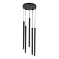 Kattokruunu johdossa STALACTITE LASER 5xG9/3W/230V musta