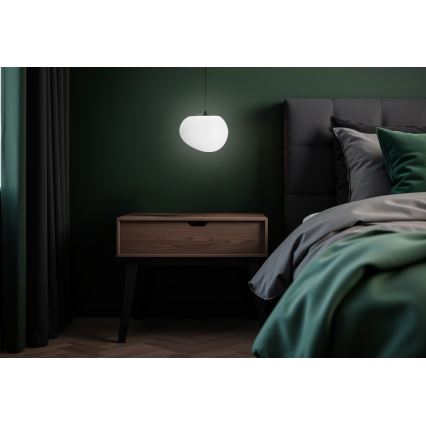 Kattokruunu johdossa STONES 1xE27/40W/230V halkaisija 25 cm