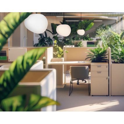 Kattokruunu johdossa STONES 1xE27/40W/230V halkaisija 30 cm