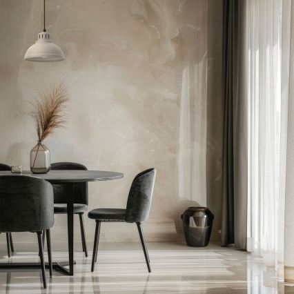 Kattokruunu johdossa SVEN 1xE27/15W/230V beige