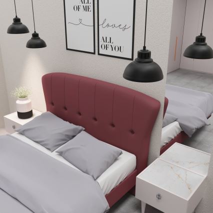 Kattokruunu johdossa SVEN 1xE27/15W/230V musta