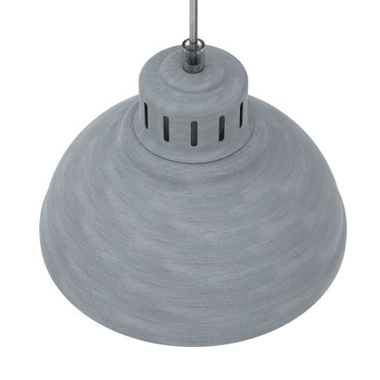 Kattokruunu johdossa SVEN 2xE27/15W/230V harmaa