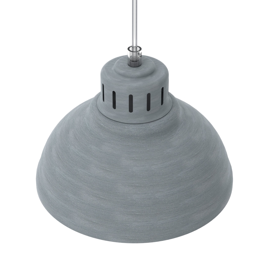 Kattokruunu johdossa SVEN 3xE27/15W/230V harmaa