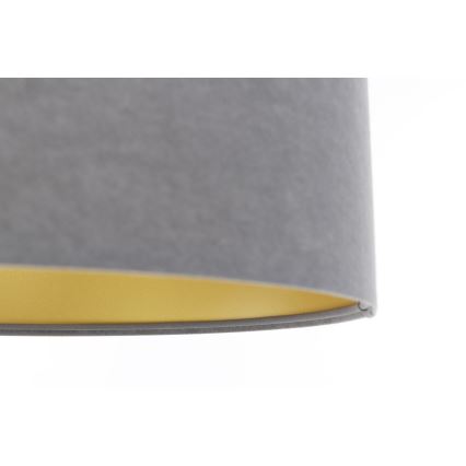 Kattokruunu johdossa SWING 1xE27/60W/230V harmaa/kulta